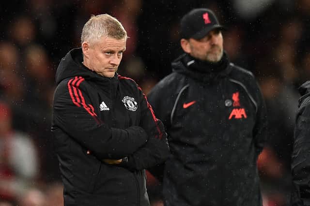 Ole Gunnar Solskjaer and Jurgen Klopp. Credit: Getty.