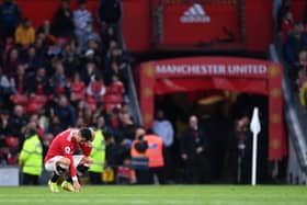 Cristiano Ronaldo looks dejected  Credit: Getty