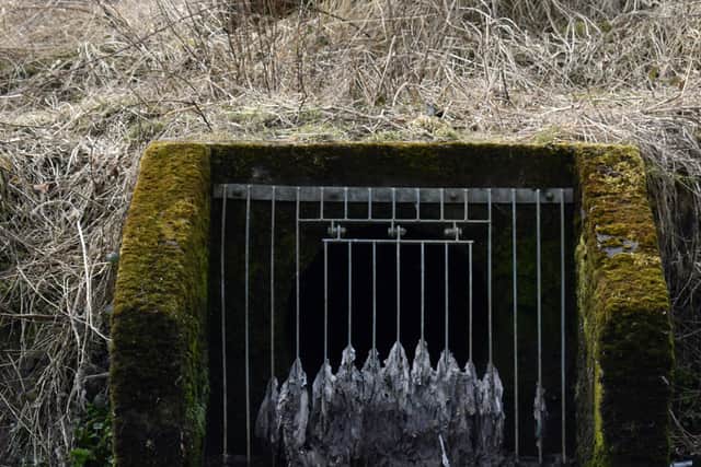 A gutter which is part of the sewage system. Photo: The Rivers Trust