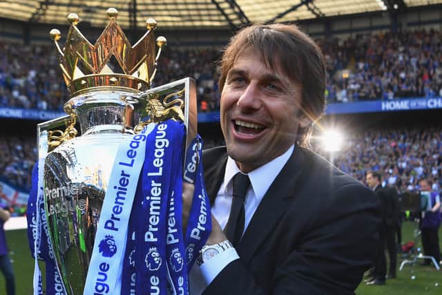 Premier League winning manager Antonio Conte is now the front-runner for the job. (Photo by Michael Regan/Getty Images)