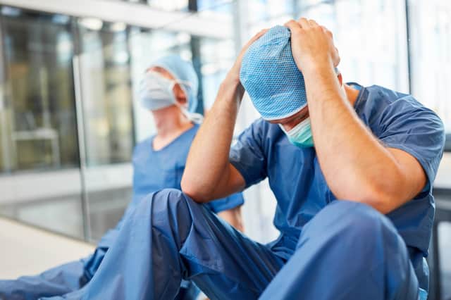 Doctors and NHS staff are experiencing stress  Credit: Shutterstock