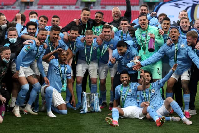 Manchester City have won the EFL Carabao Cup four consecutive times since 2018