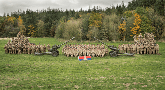 The 209 (The Manchester Artillery) Battery, 103rd Regiment Royal Artillery have been awarded the Freedom of the City 