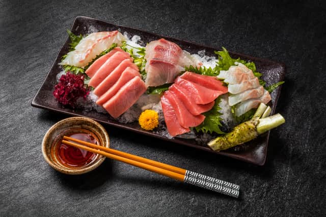 Will sashimi be on the menu at Sexy Fish in Manchester?  Credit: Shutterstock
