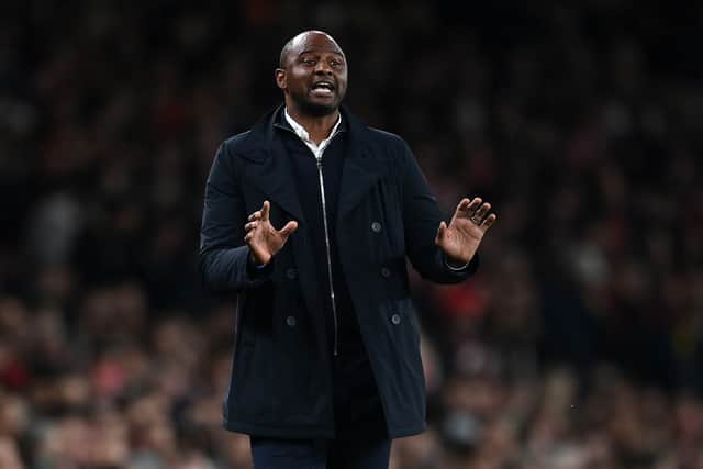 Patrick Vieira returns to the Etihad this weekend.  Credit: Getty.