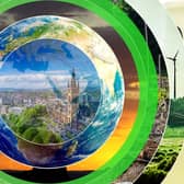 The COP26 climate summit is being held in Glasgow (graphic: Mark Hall)