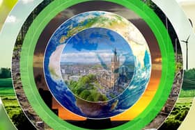 The COP26 climate summit is being held in Glasgow (graphic: Mark Hall)