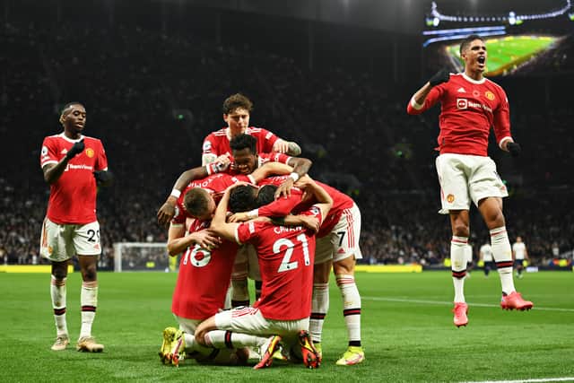 It was a much-needed win for United. Credit: Getty.