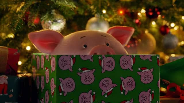 Marks and Spencer’s have brought Percy pig to life (Picture: M&S)