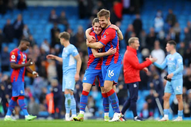 Manchester City fell to a 2-0 defeat against Crystal Palace in November. Credit: Getty. 