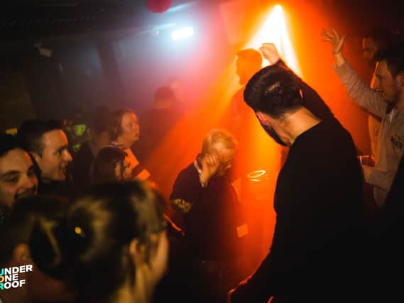 Under One Roof, a club night for adults with learning disabilities. Photo: Claire Angel 