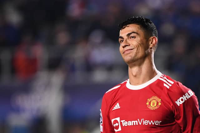 <p>Cristiano Ronaldo is a "goalscoring machine” according to Pep Guardiola. Credit: Getty</p>