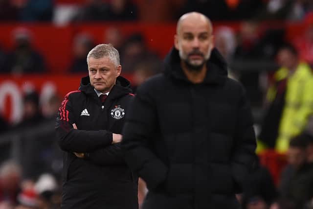 It was an afternoon of contrasting emotions from the two managers. Credit: Getty.