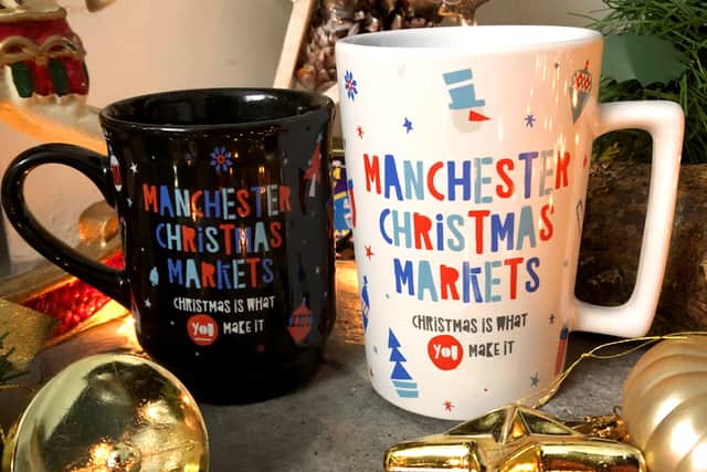 Manchester Christmas Markets 2021 mugs