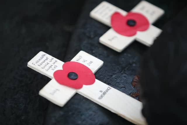 Remembrance crosses. Photo: Getty Images