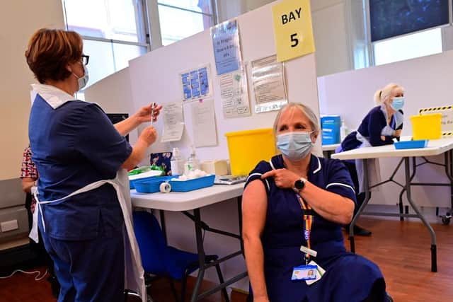 The vaccination deadline for frontline NHS staff is expected to be confirmed on Tuesday (9 November) (Photo: Getty Images)