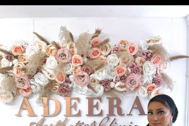 Heera at her Adeera clinic in Ancoats