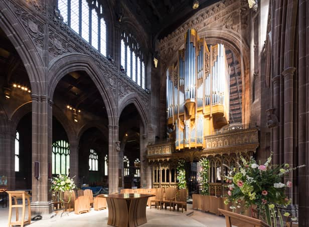 <p>Manchester Cathedral</p>