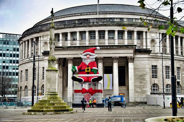 Giant Santa will be back in St Peter's Square
