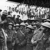 George Formby entertained troops here in 1940  Credit: Getty Images