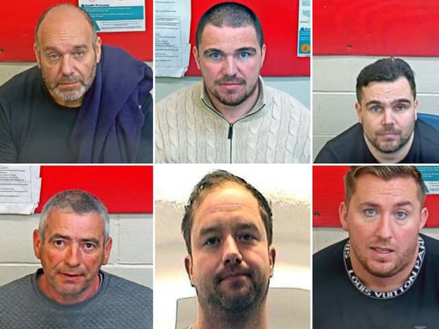 Six men have been jailed for a total of 133 years after a National Crime Agency investigation uncovered their role in the supply of cocaine Credit: NCA 