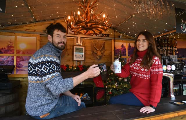 Kyle Divilly and Abby Matthew of 'Off Piste'