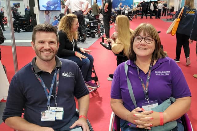 Gary works for the SIA, supporting other people who have had spinal cord injuries