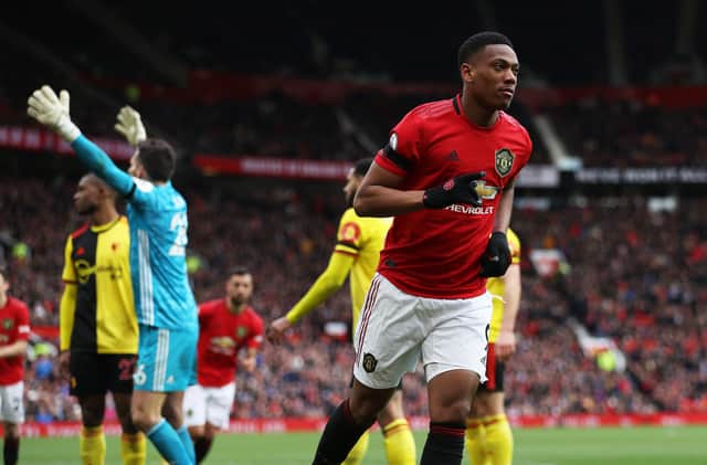Anthony Martial is an option in attack  Credit: Getty