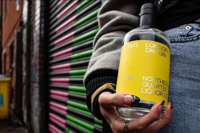 The new London dry gin produced by the Northern Quarter Liquor Company