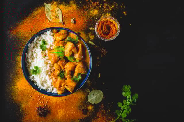 Butter chicken curry Credit: Shutterstock