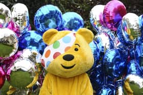 Pudsey Bear.