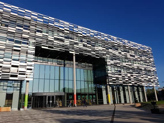 Brooks building of Manchester Metropolitan University houses the faculty of health, psychology and social care