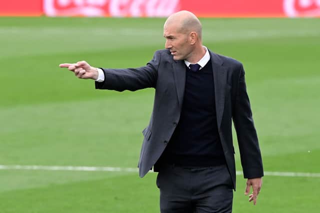 Could Zinedine Zidane be coming to Old Trafford? Credit: Getty.