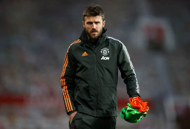Michael Carrick will take charge of the team against Villarreal on Tuesday night. Credit: Getty.