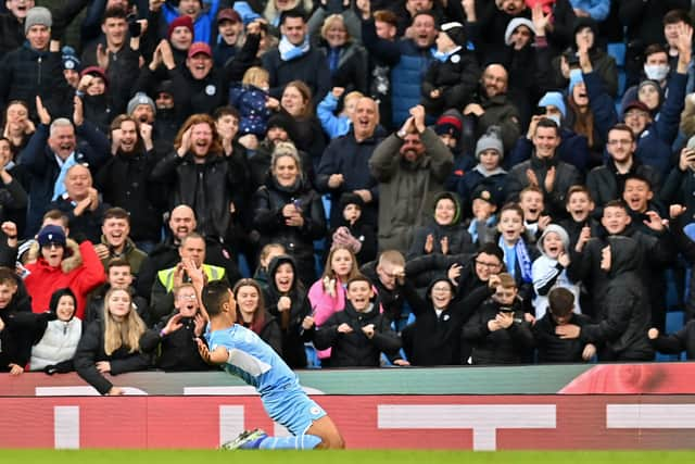 Rodri was our Man of the Match at the Etihad. Credit: Getty.