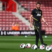 Michael Carrick addressed the media on Monday afternoon. Credit: Getty.