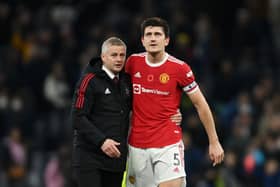 Harry Maguire admitted Sunday was a ‘difficult day’ for the Manchester United squad. Credit: Getty.