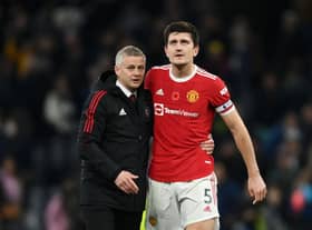 Harry Maguire admitted Sunday was a ‘difficult day’ for the Manchester United squad. Credit: Getty.