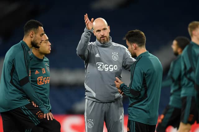ten Hag has been with Ajax since 2017 leading them to two League titles