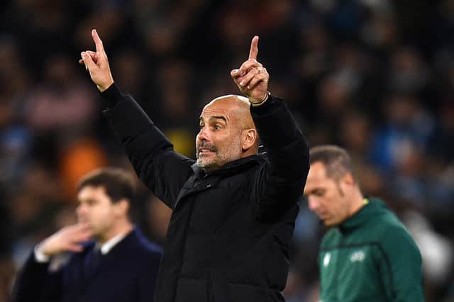 Manchester City will definitely be in the last-16 of the Champions League. Credit: Getty.
