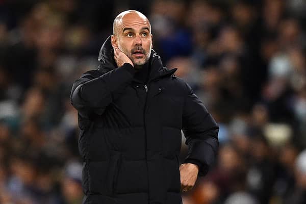 Manchester City manager, Pep Guardiola. Credit: Getty.