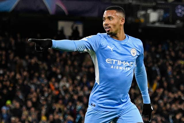 Gabriel Jesus scored a late winner for Manchester City. Credit: Getty.