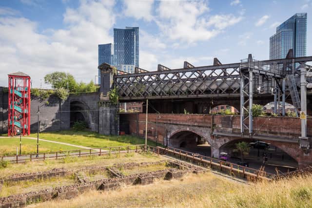 Castlefield viaduct as it is now Credit: National Trust Images, James Dobson