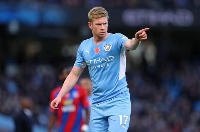 Kevin De Bruyne may be back in contention after recovering from Covid Credit: Getty.