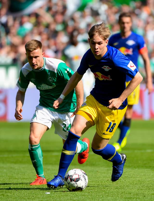 Injury problems prevented England international Emile Smith Row from making an impact during his time on loan with RB Leipzig