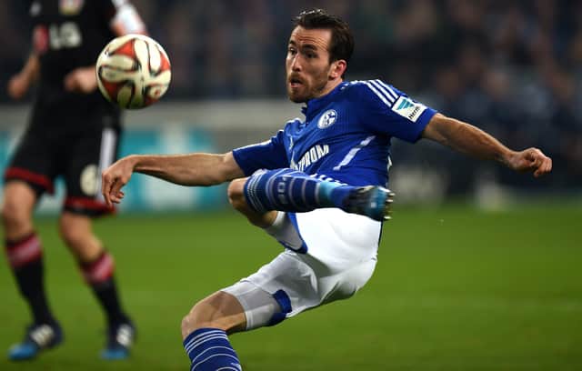 Future Premier League winner Christian Fuchs during his time with Schalke 04