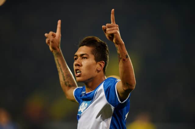 Liverpool forward Roberto Firmino during his time in Germany with Hoffenheim