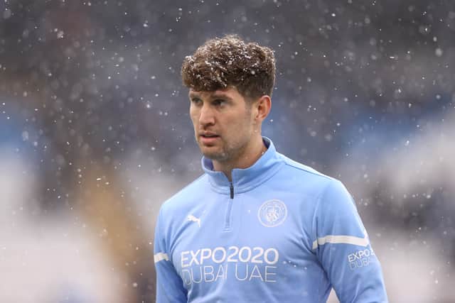 John Stones missed the win over West Ham after a recent illness. Credit: Getty.