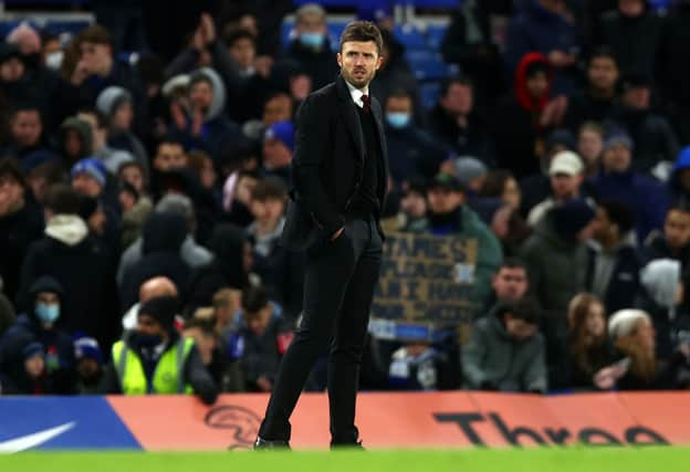 Michael Carrick, Interim Manager of Manchester United. (Photo by Clive Rose/Getty Images)