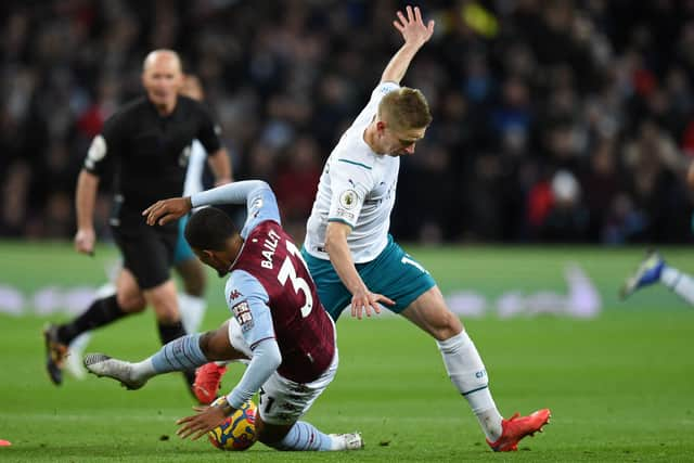 Zinchenko played at left-back in the win over Villa. Credit: Getty.